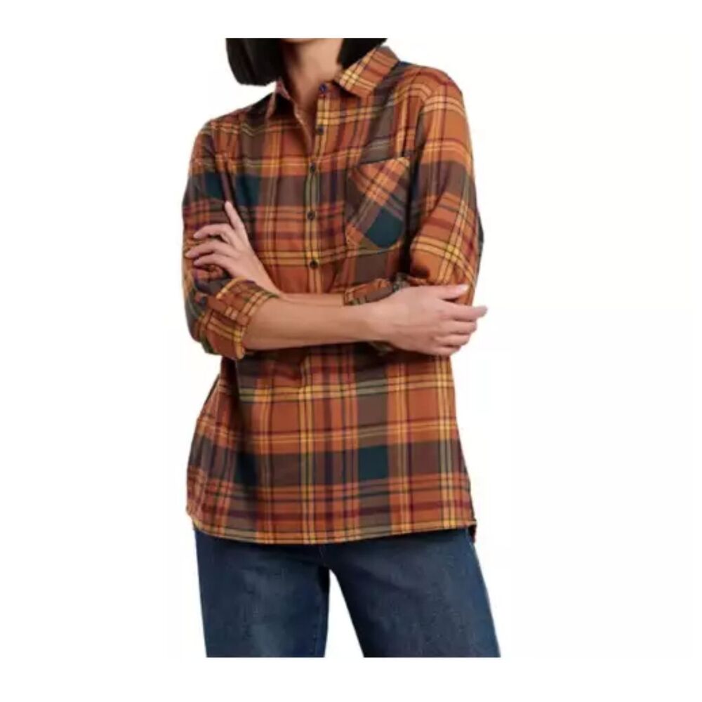 Kuhl Shirt Ferrata Long Sleeve Button Up Size L
